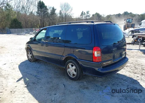 2000 Chevrolet Venture Ls из США, поврежденный, VIN 1GNDX03EXYD314089